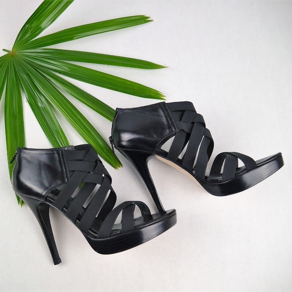 Stuart Weitzman Shoes - STUART WEITZMAN MUMMY STRAPPY ELASTIC HIGH HEELS